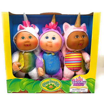 Cabbage Patch Kids Fantasy Friends 9-inch Unicorns - 3 Pack Toys & Games Cabbage Patch Kids