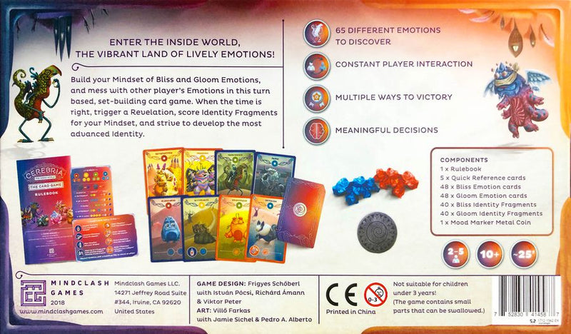Cerebria: The Inside World - The Card Game Card Game Mindclash Games
