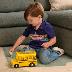 CoComelon Musical Yellow School Bus with JJ Figure Toys & Games Jazwares
