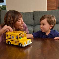 CoComelon Musical Yellow School Bus with JJ Figure Toys & Games Jazwares