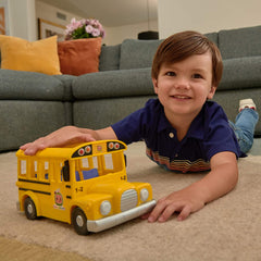 CoComelon Musical Yellow School Bus with JJ Figure Toys & Games Jazwares