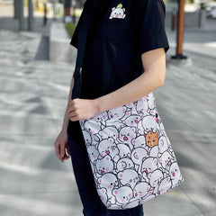 Milk Mocha Bear: Overwhelmed Cross Body Bag Handbags Milk Mocha Bear