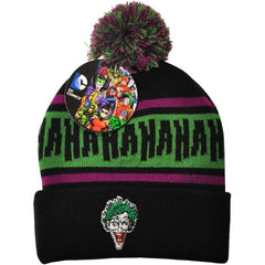 DC Comics The Joker HAhaHAha Cuff Beanie Toque Hat House & Home DC Comics