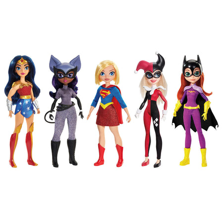DC Super Hero Girls Dolls - 5 Pack Toys & Games Mattel