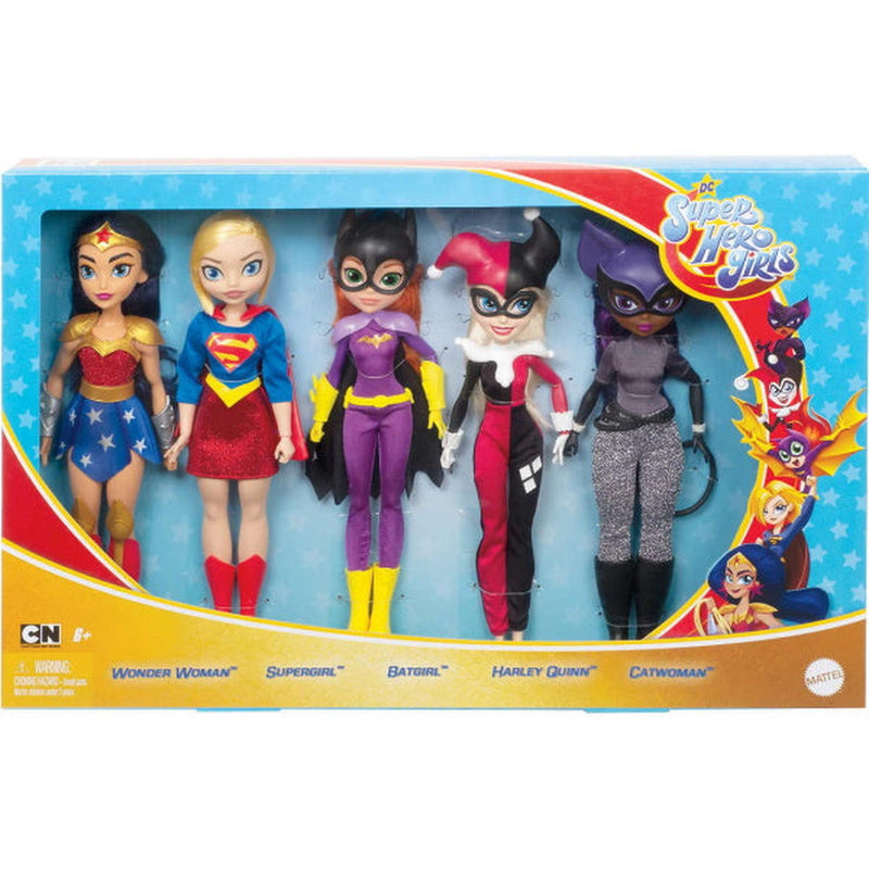 DC Super Hero Girls Dolls - 5 Pack Toys & Games Mattel