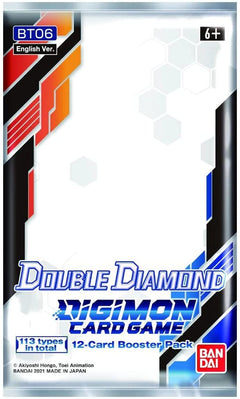 Digimon Card Game: Double Diamond (BT06) Booster Box - 24 Packs Card Game Bandai Namco
