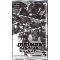 Digimon Card Game: Great Dash Pack - 1 Card Per Pack Card Game Bandai Namco