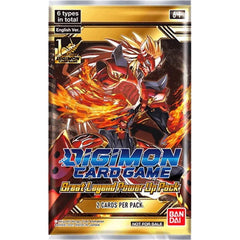 Digimon Card Game: Great Legend Power Up Pack - 2 Cards Per Pack Card Game Bandai Namco