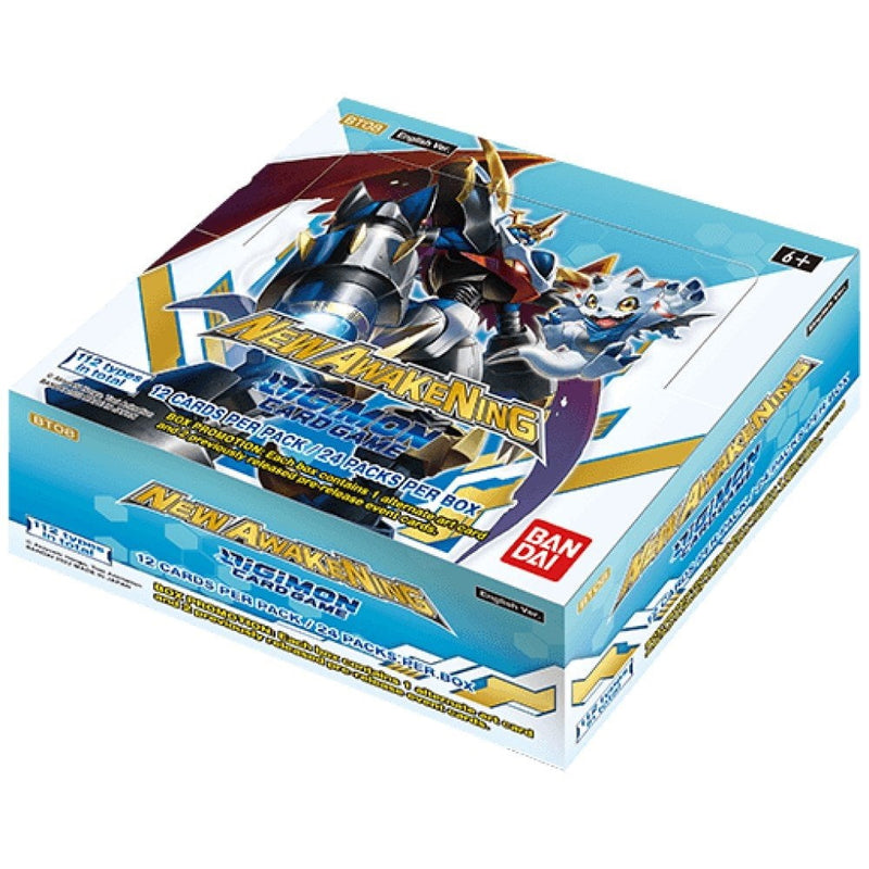 Digimon Card Game: New Awakening (BT-08) Booster Box - 24 Packs Card Game Bandai Namco