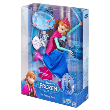 Disney Frozen - Ice Skating Anna Toys & Games Disney