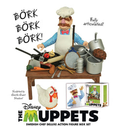 Disney's The Muppets Swedish Chef Action Figure w/ Accessories - Deluxe Select Toys & Games Disney
