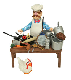 Disney's The Muppets Swedish Chef Action Figure w/ Accessories - Deluxe Select Toys & Games Disney