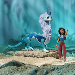 Disney's Raya and The Last Dragon Color Splash Raya and Sisu Dragon Water Toy Toys & Games Hasbro