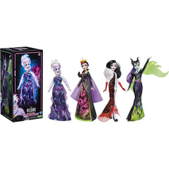 Disney Villains Black and Brights Collection - Fashion Doll 4 Pack Toys & Games Hasbro