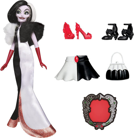 Disney Villains Cruella De Vil Fashion Doll Toys & Games Hasbro