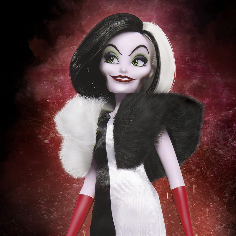 Disney Villains Cruella De Vil Fashion Doll Toys & Games Hasbro