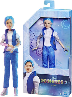 Disney Zombies 3 A-spen Fashion Doll - 12-Inch Doll with Blue Hair, Alien Outfit, and Accessories Toys & Games Hasbro