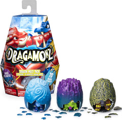 Dragamonz: Dragon Multi 3-Pack - Collectible Figure and Trading Card Game Card Game Spin Master