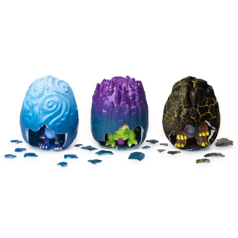 Dragamonz: Dragon Multi 3-Pack - Collectible Figure and Trading Card Game Card Game Spin Master