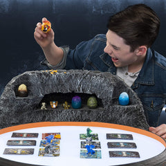 Dragamonz: Dragon Multi 3-Pack - Collectible Figure and Trading Card Game Card Game Spin Master