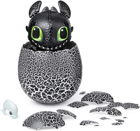 DreamWorks How To Train Your Dragon: The Hidden World - Hatching Toothless Interactive Baby Dragon Toys & Games Spin Master