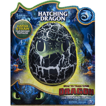 DreamWorks How To Train Your Dragon: The Hidden World - Hatching Toothless Interactive Baby Dragon Toys & Games Spin Master