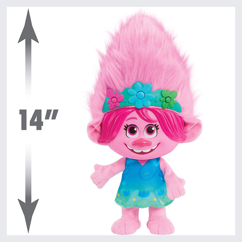 DreamWorks Trolls World Tour: Color Poppin’ Poppy Plush Fashion Doll Toys & Games Dreamworks