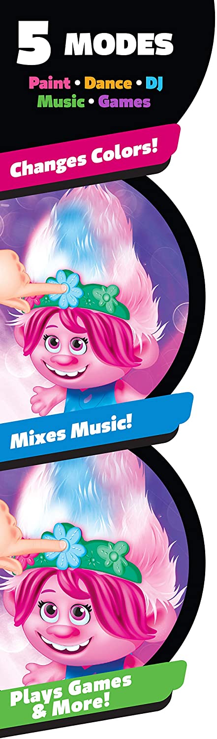 DreamWorks Trolls World Tour: Color Poppin’ Poppy Plush Fashion Doll Toys & Games Dreamworks