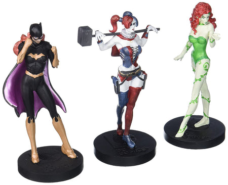 Eaglemoss DC Masterpiece Collection #2: Femme Fatales Figurine Set - Batgirl, Harley Quinn, Poison Ivy Toys & Games Eaglemoss
