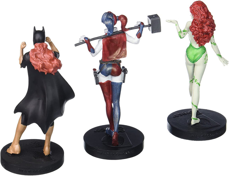 Eaglemoss DC Masterpiece Collection #2: Femme Fatales Figurine Set - Batgirl, Harley Quinn, Poison Ivy Toys & Games Eaglemoss
