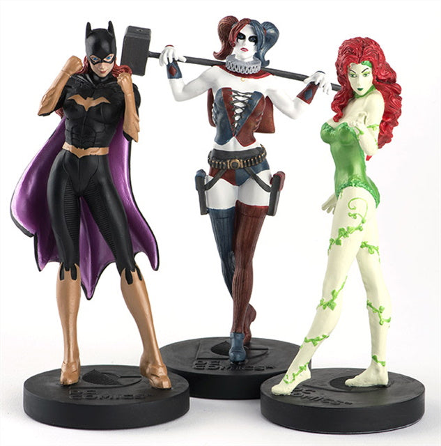 Eaglemoss DC Masterpiece Collection #2: Femme Fatales Figurine Set - Batgirl, Harley Quinn, Poison Ivy Toys & Games Eaglemoss