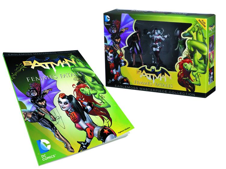 Eaglemoss DC Masterpiece Collection #2: Femme Fatales Figurine Set - Batgirl, Harley Quinn, Poison Ivy Toys & Games Eaglemoss