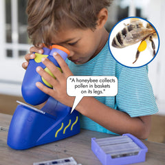 Educational Insights GeoSafari Jr. Talking Microscope Featuring Bindi Irwin Toys & Games Educational Insights