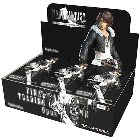 Final Fantasy TCG: Opus II Collection Factory Sealed Booster Box - 36 Packs Card Game Square Enix