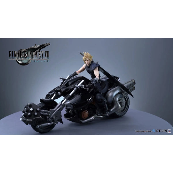 Final Fantasy VII Remake - Play Arts Cloud Strife & Hardy Daytona Action  Figures [Collectible]