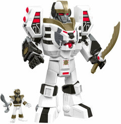 Power Rangers White Ranger & Warrior Mode Tigerzord Toys & Games Fisher Price