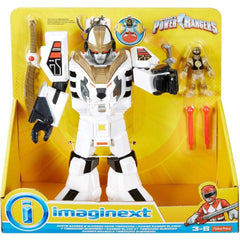 Power Rangers White Ranger & Warrior Mode Tigerzord Toys & Games Fisher Price