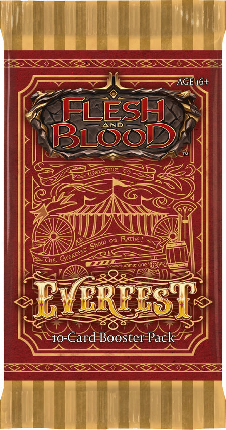 Flesh and Blood TCG: Everfest Booster Box 1st Edition - 24 Packs Card Game Legend Story Studios