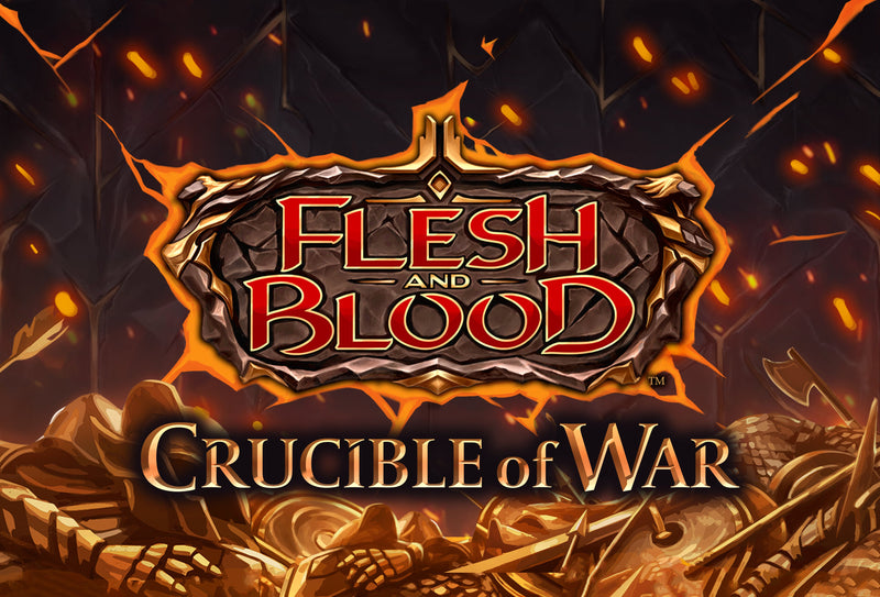 Flesh and Blood TCG: Crucible of War Unlimited Booster Box - 24 Packs Card Game Legend Story Studios