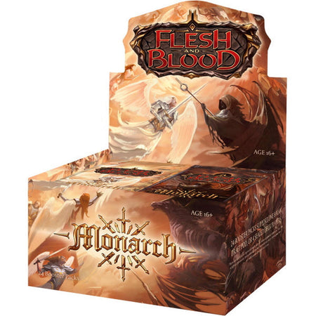 Flesh & Blood TCG: Monarch Booster Box - Alpha 1st Edition - 24 Packs Card Game Legend Story Studios