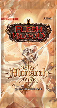 Flesh and Blood TCG: Monarch Unlimited Booster Box - 24 Packs Card Game Legend Story Studios