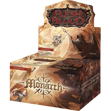 Flesh and Blood TCG: Monarch Unlimited Booster Box - 24 Packs Card Game Legend Story Studios