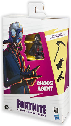 Fortnite Victory Royale Series: Chaos Agent 6-Inch Collectible Action Figure with Accessories Toys & Games Hasbro