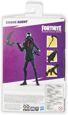 Fortnite Victory Royale Series: Chaos Agent 6-Inch Collectible Action Figure with Accessories Toys & Games Hasbro