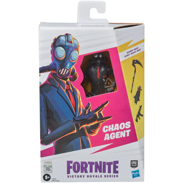 Fortnite Victory Royale Series: Chaos Agent 6-Inch Collectible Action Figure with Accessories Toys & Games Hasbro