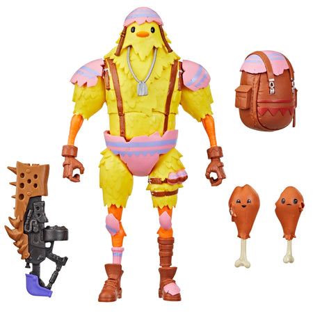 Fortnite Victory Royale Series: Cluck 6-Inch Collectible Action Figure with Accessories Toys & Games Hasbro