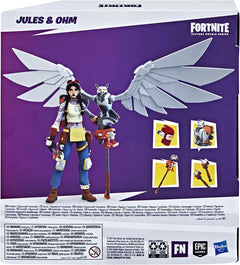 Fortnite Victory Royale Series: Jules and Ohm Deluxe Pack 6-Inch Collectible Action Figures with Accessories Toys & Games Hasbro