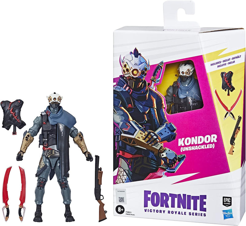 Fortnite Victory Royale Series: Kondor (Unshackled) 6-Inch Collectible Action Figure with Accessories Toys & Games Hasbro
