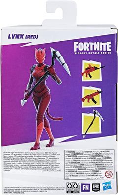 Fortnite Victory Royale Series: Lynx (Red) 6-Inch Collectible Action Figure with Accessories Toys & Games Hasbro