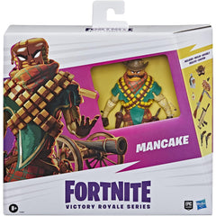 Fortnite Victory Royale Series: Mancake Deluxe Pack 6-Inch Collectible Action Figure with Accessories Toys & Games Hasbro